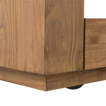 Harlan 50 In. Oak Rectangle Wood Coffee Table