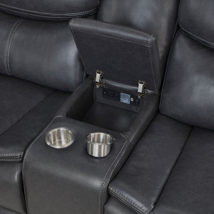 Salerno Power Reclining Sectional Sofa