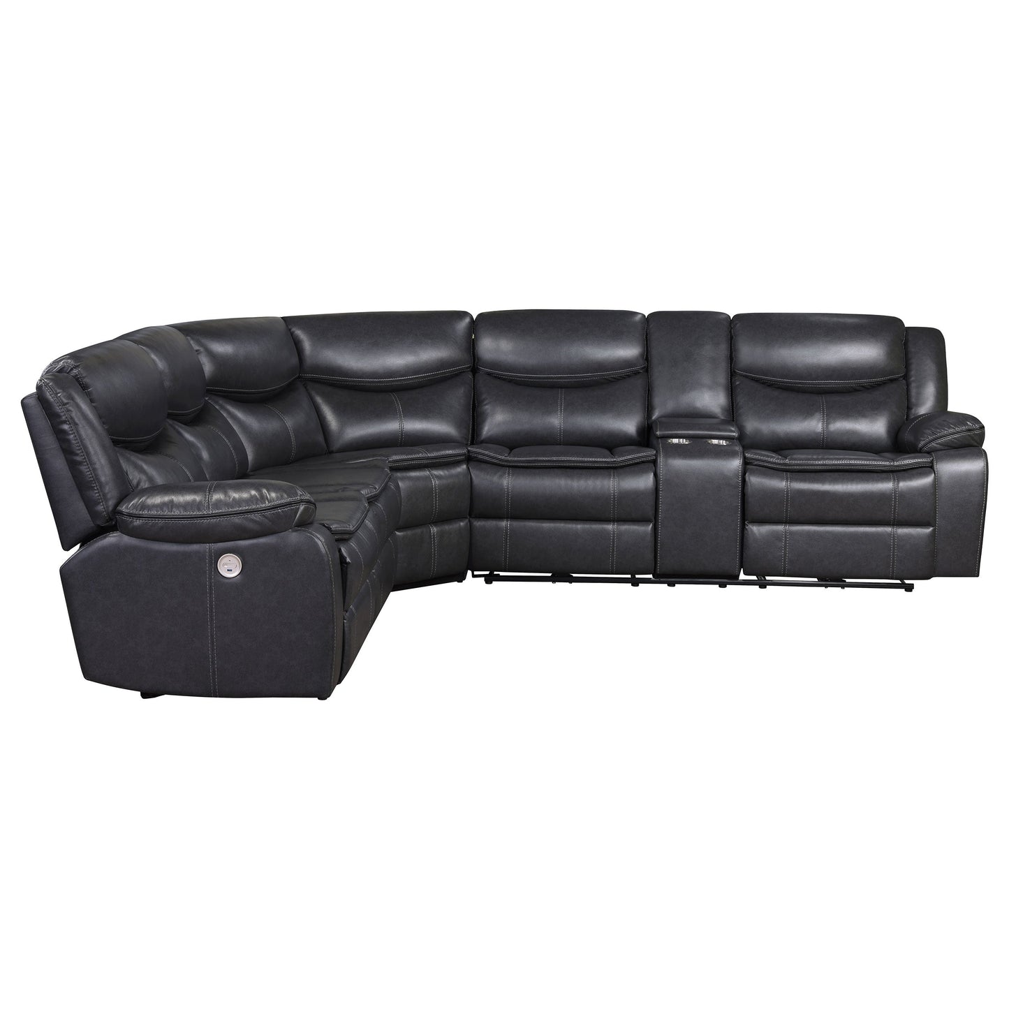 Salerno Power Reclining Sectional Sofa
