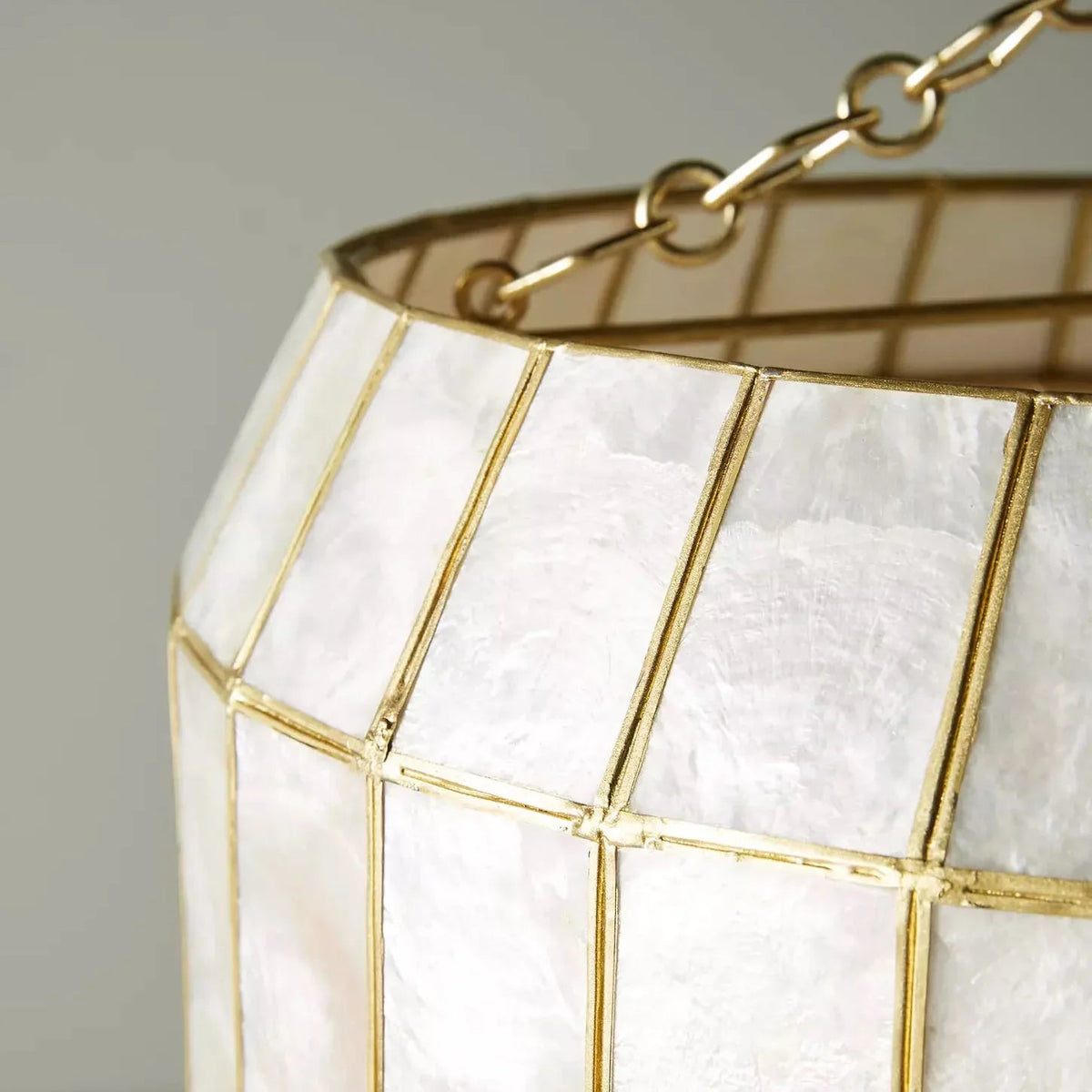 Light Luxury Shel Chandelier