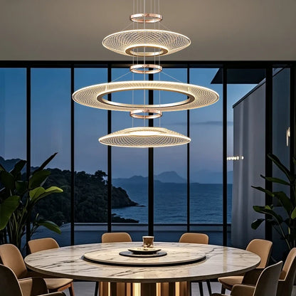 Living Room Pendant Light Duplex Staircase Pendant Light Villa for Dining Table Hanging Lamp Living Room Chandelier
