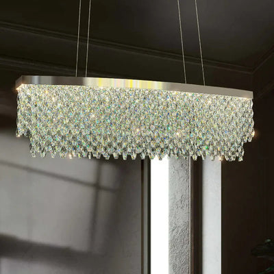Luxury Crystal Chandelier Light Ceiling Hanging Lamps Home Decoration Dining Room Chandeliers Lights Lighting for Living Room