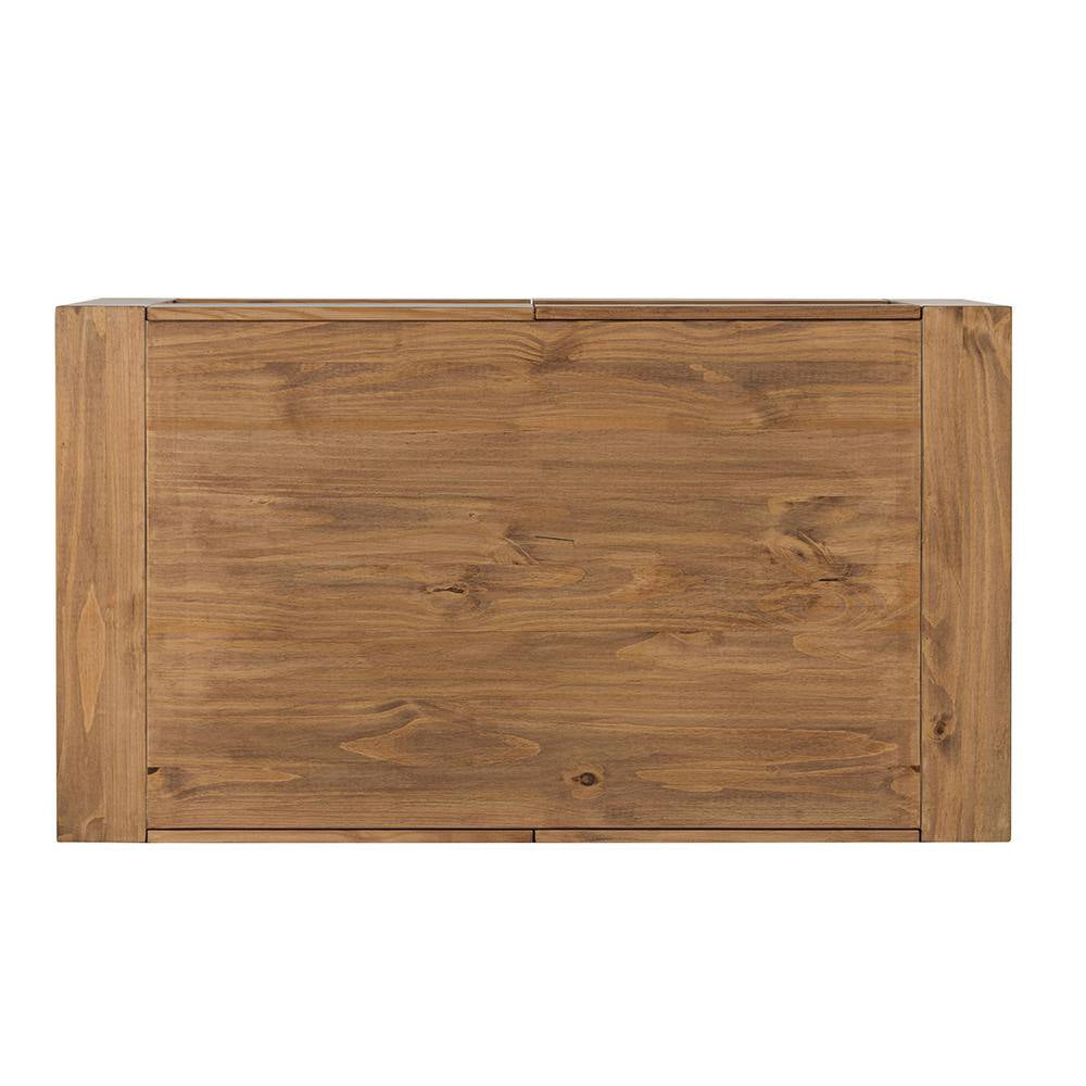 Harlan 50 In. Oak Rectangle Wood Coffee Table