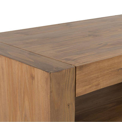 Harlan 50 In. Oak Rectangle Wood Coffee Table